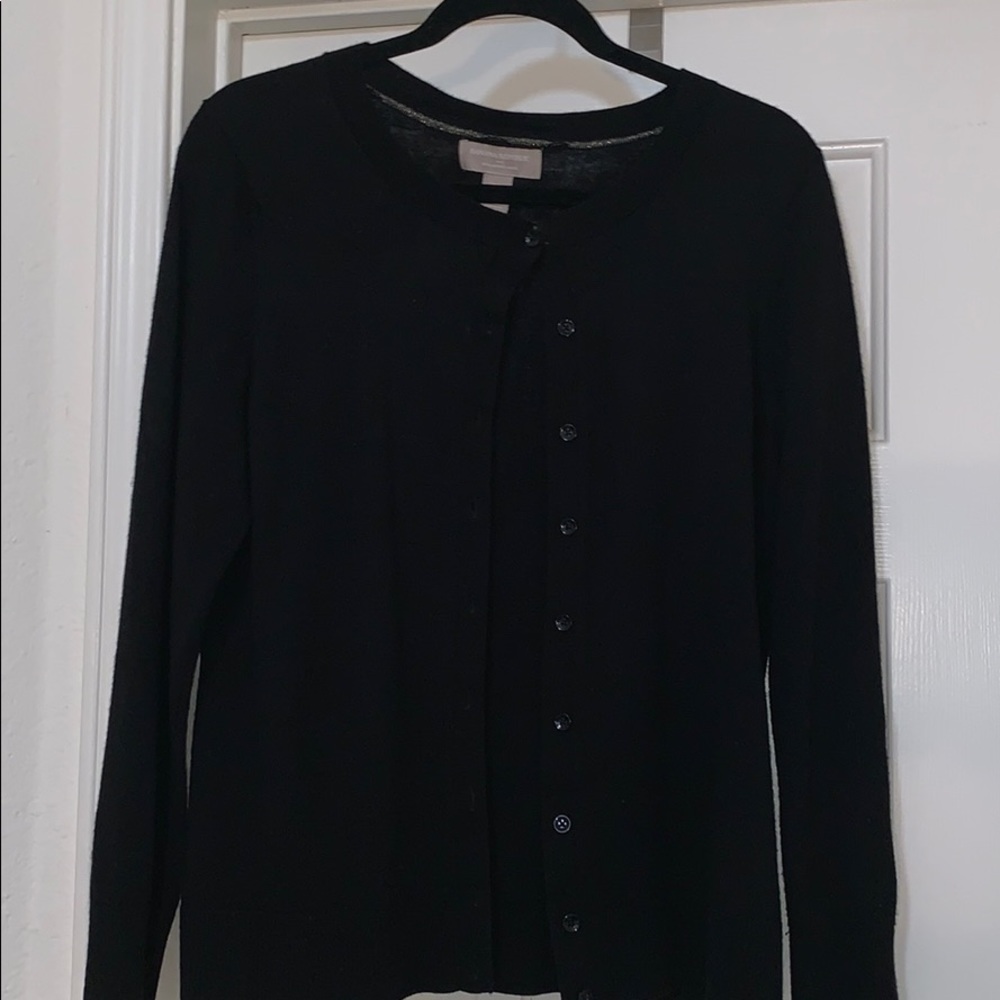 Banana Republic Black Cardigan XL